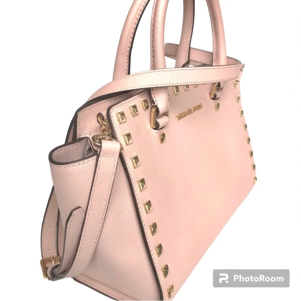 🆕 Michael Kors SELMA Satchel Shoulder Bag Blush